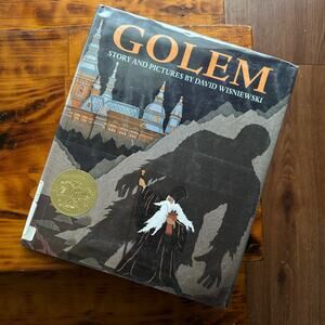 Vintage 1996 Golem Jewish Prague, Czech Republic Legend Hardcover Book